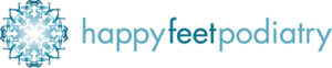 happy feet podiatry logo