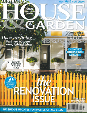 house and garden magazine feature