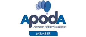 Logo of Australian Podiatry association